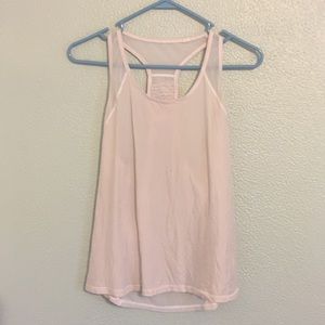 Lululemon white mesh tank size 4